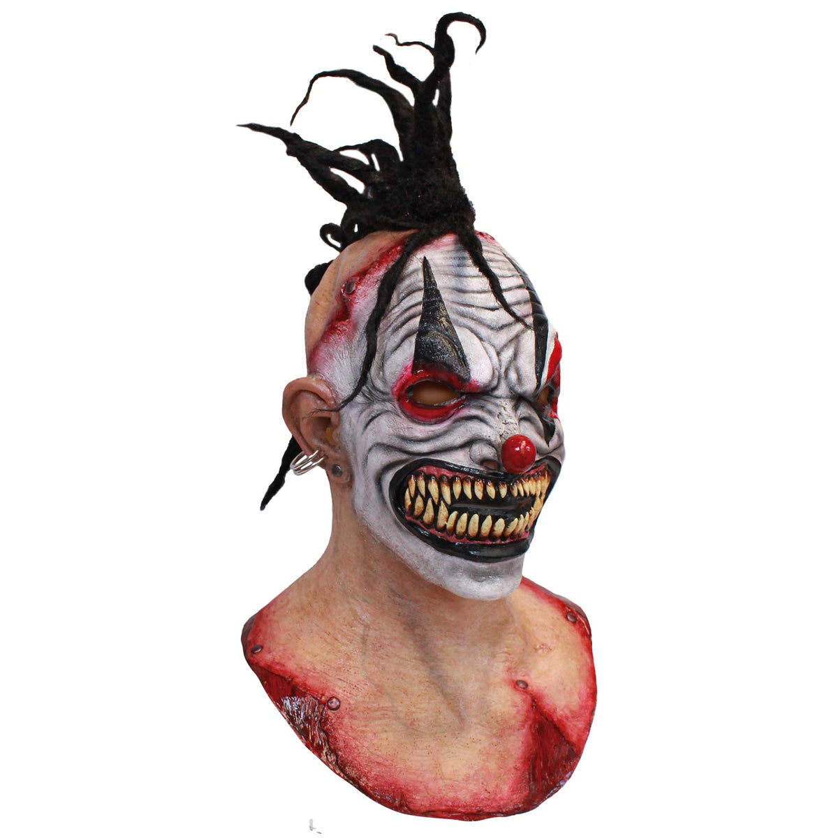 GHOULISH PRODUCTIONS Halloween Kill the Clowns Punk Mask, 1 Count