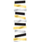 GLOCO ACCENTS INC New Year Foil Hanging Decoration, Gold, Silver and Black, 59 Inches, 1 Count 885093014765