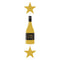 GLOCO ACCENTS INC New Year Happy New Year Champagne Bottle Hanging Decoration, 8.5 Inches, 1 Count 885093014741