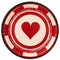 GLOCO ACCENTS INC Theme Party Feeling Lucky Large Round Lunch Paper Plates, 9 Inches, 8 Count 885093013553