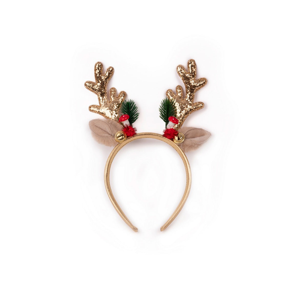 Great Pretenders Christmas Holiday Rudolph Reindeer Headband for Kids, 1 Count 771877890819