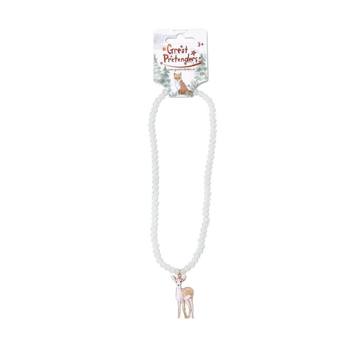 Great Pretenders Impulse Buying Woodland Fawn Necklace For Kids, 1 Count