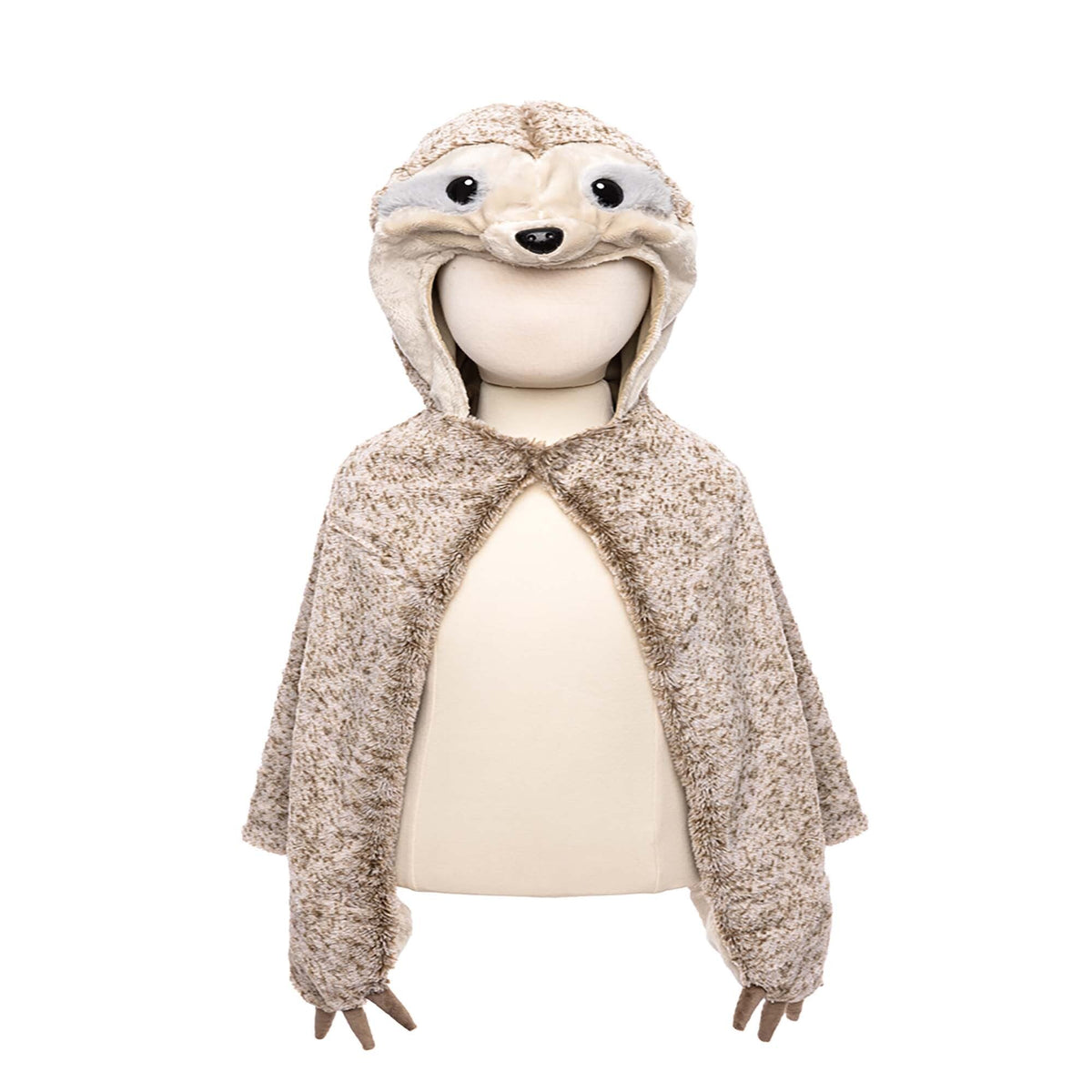Great Pretenders Costume Accessories Cute & Cuddly Sloth Cape for Kids