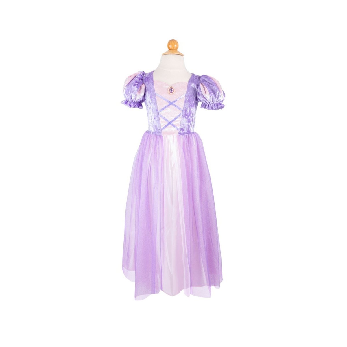 Great Pretenders Costume Accessories Velvety Soft Once Upon A Tower Princess Dress for Kids 771877341335