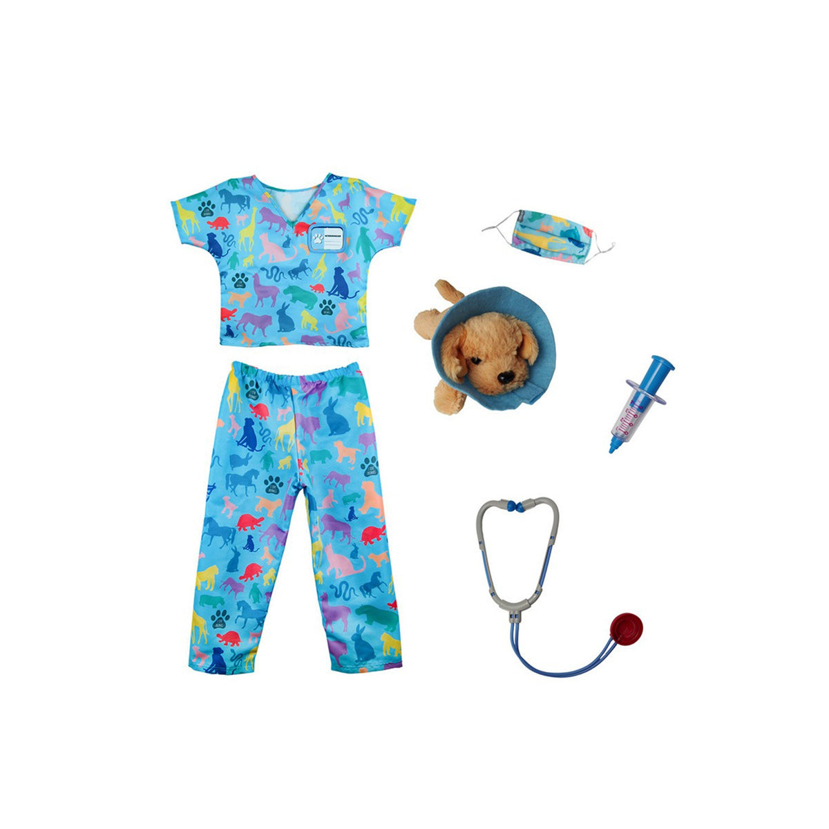 Great Pretenders Costumes Deluxe Veterinian Role Play Set for Kids 771877816857