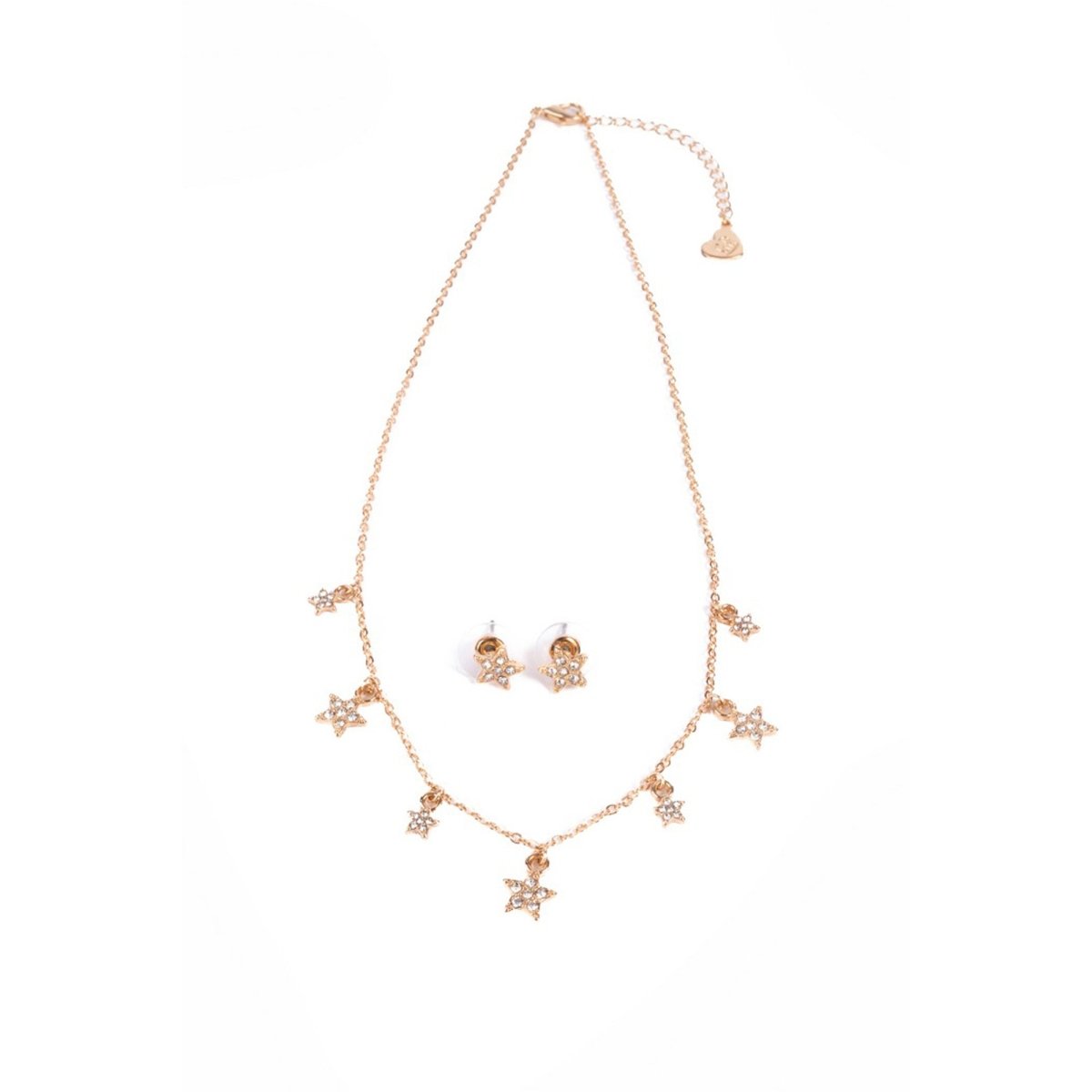 Great Pretenders Impulse Buying Boutique Chic Rising Star Necklace and Earrings Set, 3 Count 771877922114