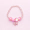 Great Pretenders Impulse Buying Boutique Pink Butterfly Crystal Bracelet for Kids, 1 Count