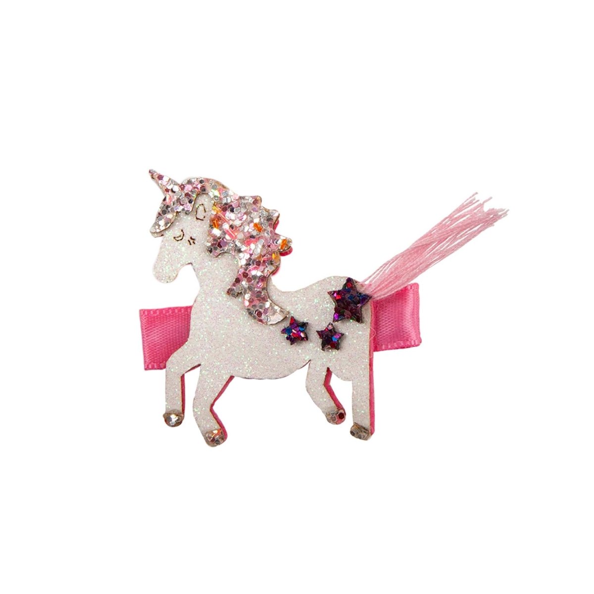 Great Pretenders Impulse Buying Boutique Tassy Tail Unicorn Hairclip , 1 Count