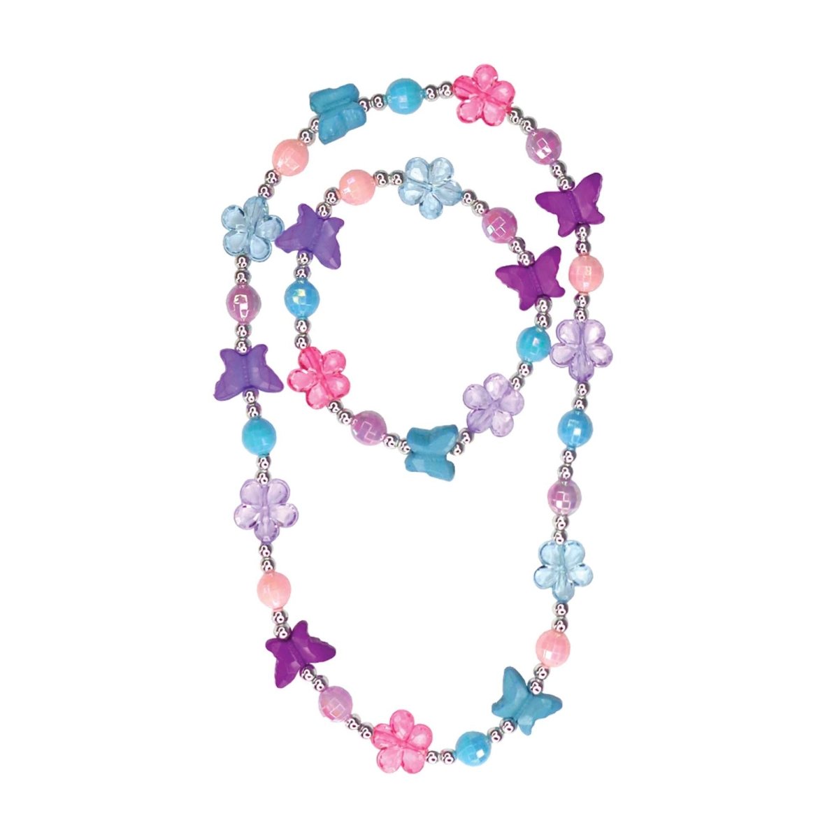 Great Pretenders Impulse Buying Butterfly Flutter Necklace and Bracelet Set for Kids