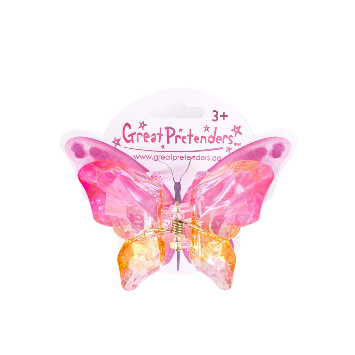 Great Pretenders impulse buying Butterfly Hairclip for Kids, 1 Count