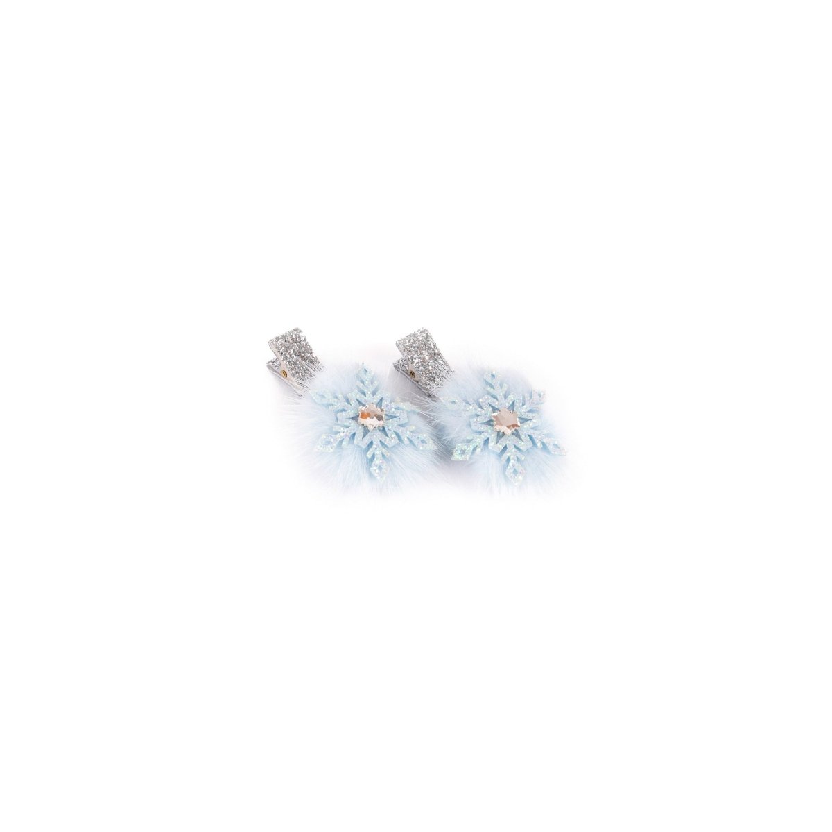 Great Pretenders Impulse Buying Frosty Sisters Hairclips, 2 Count 771877880893