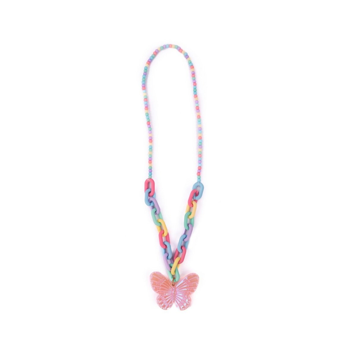 Great Pretenders Impulse Buying Kaleidoscope Butterfly Necklace, 1 count 771877861727