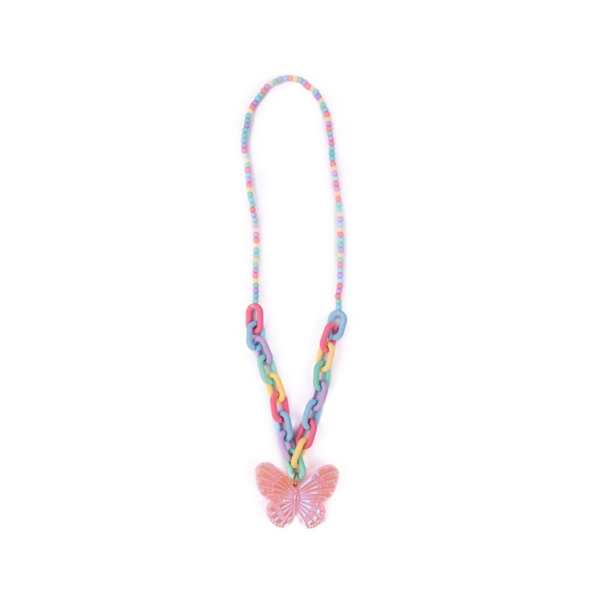 Great Pretenders Impulse Buying Kaleidoscope Butterfly Necklace, 1 count 771877861727
