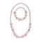 Great Pretenders Impulse Buying Pinky Pearl Necklace and Bracelet Set for Kids