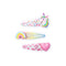 Great Pretenders Impulse Buying Unicorn Cutie Hair Clips for Kids, 3 Count