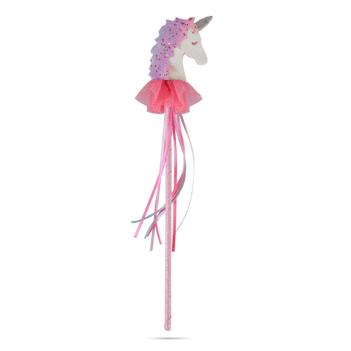 Great Pretenders Kids Birthday Fanciful Unicorn Wand, 1 Count 771877159602