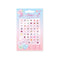 Great Pretenders Kids Birthday Hearts Nail Stickers, 50 Count 771877877070