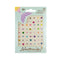 Great Pretenders Kids Birthday Mermaid Nail Stickers, 50 Count