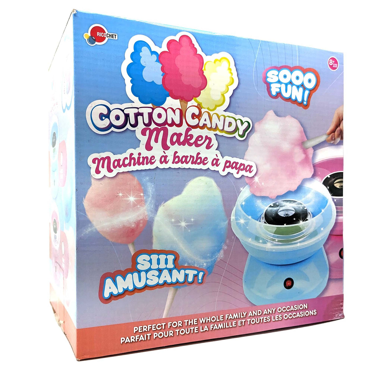 GROUPE RICOCHET Candy Bar Cotton Candy Maker, 1 Count