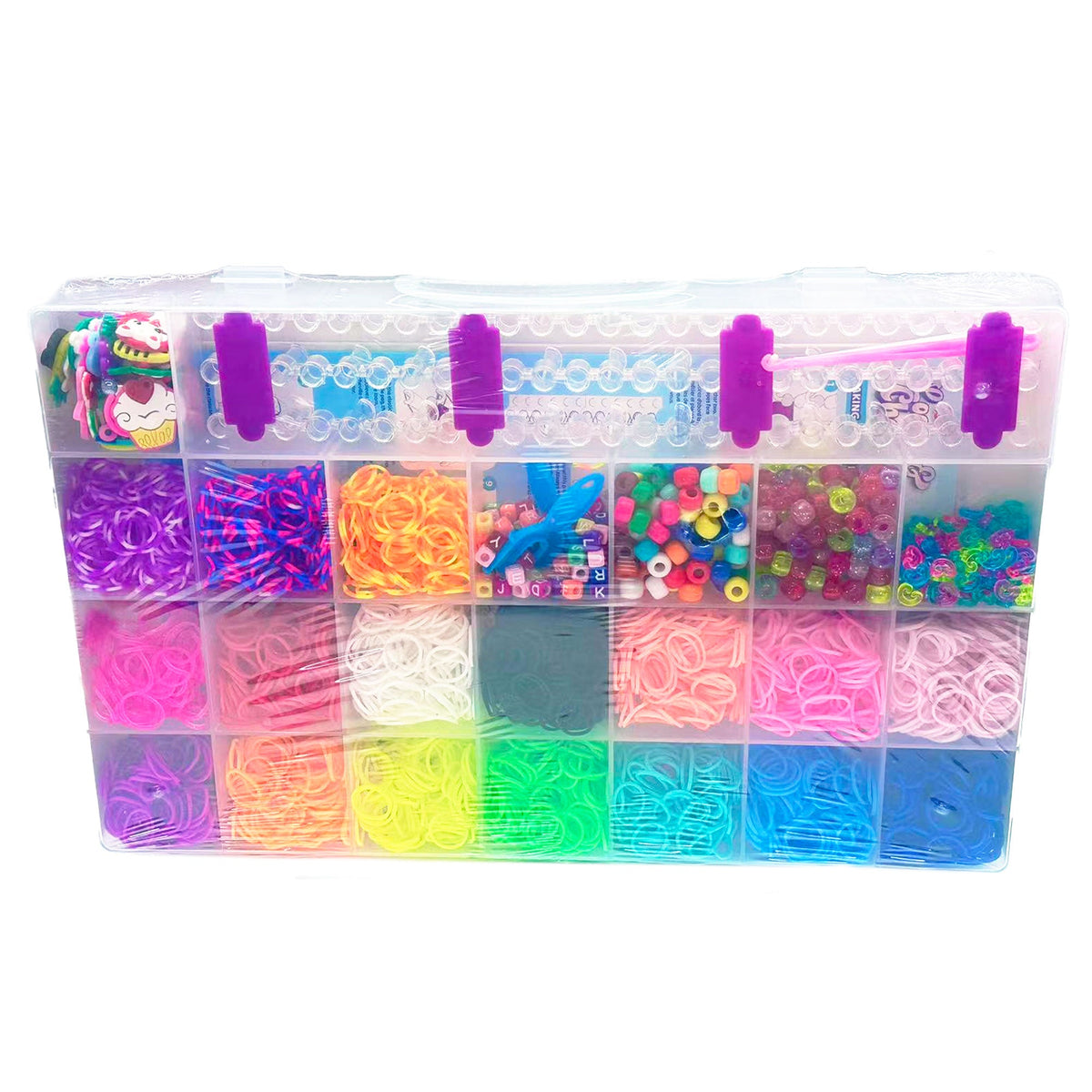 GROUPE RICOCHET Crafts & Activities Friendship Loom Bands, 1 Count 824464124245