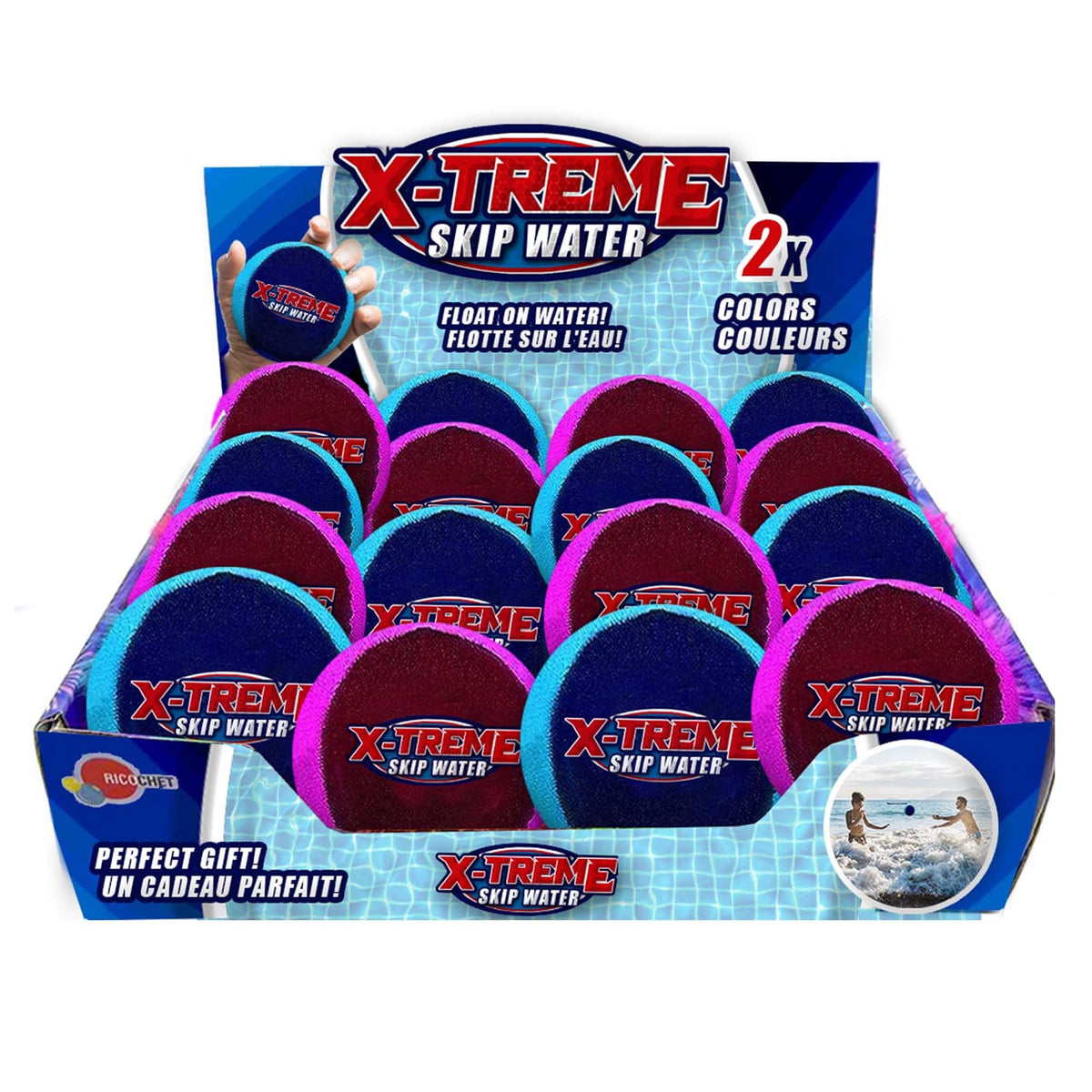 GROUPE RICOCHET impulse buying Extreme Skip Water Ball, Assortment, 1 Count
