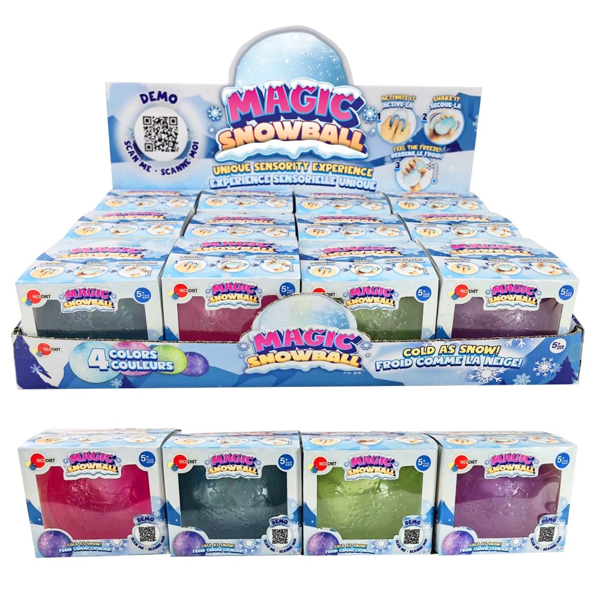 Magic Snowball, Assortment, 1 Count | Party Expert