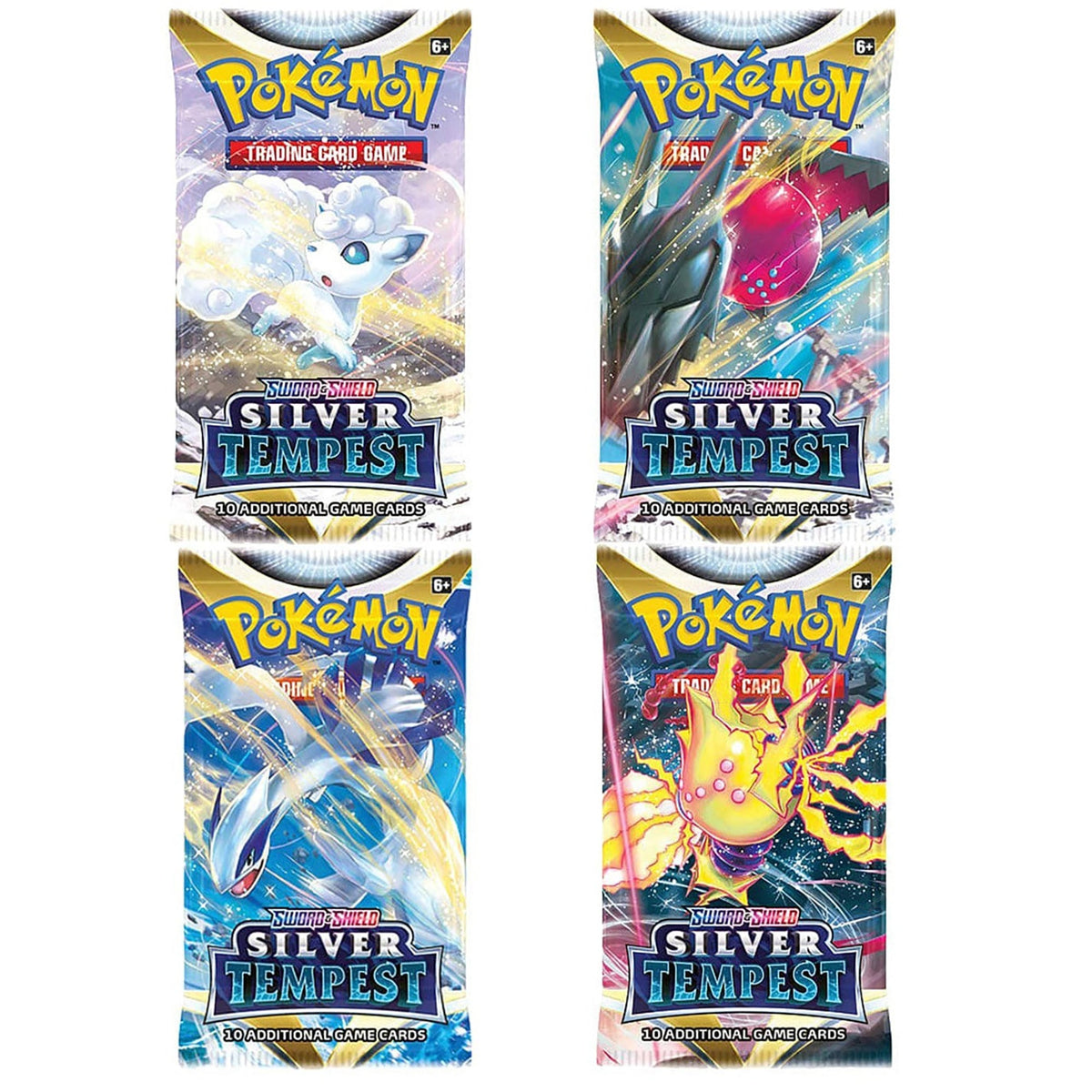 GROUPE RICOCHET Impulse Buying Pokémon Sword and Shield Booster Pack, Silver Tempest, 1 Count