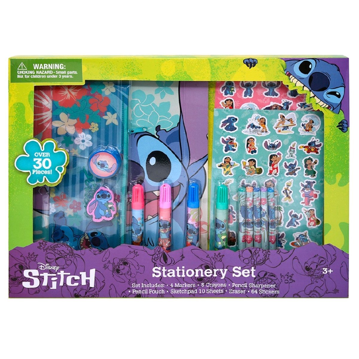 GROUPE RICOCHET Impulse Buying Stitch Stationery Set, Disney, 1 Count 191537132798