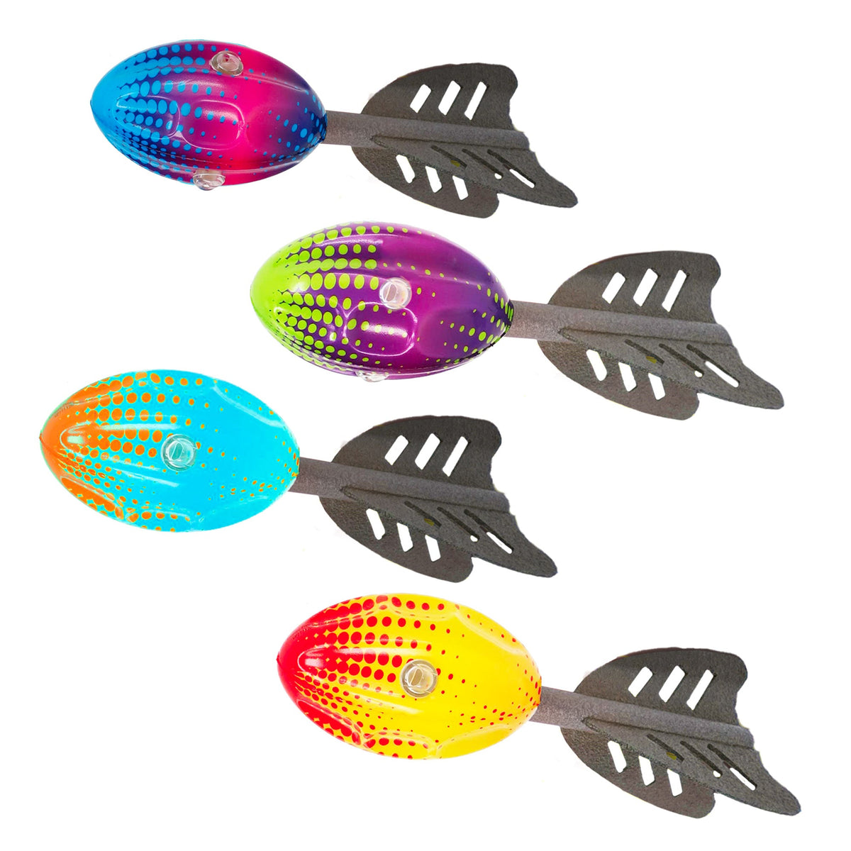 GROUPE RICOCHET Impulse Buying Vortex Flying Football, Assortment, 1 Count 824464123989