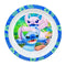 GROUPE RICOCHET Kids Birthday Stitch and Angel Round Plastic Plate, Disney, 8 Inches, 1 Count 766169310854