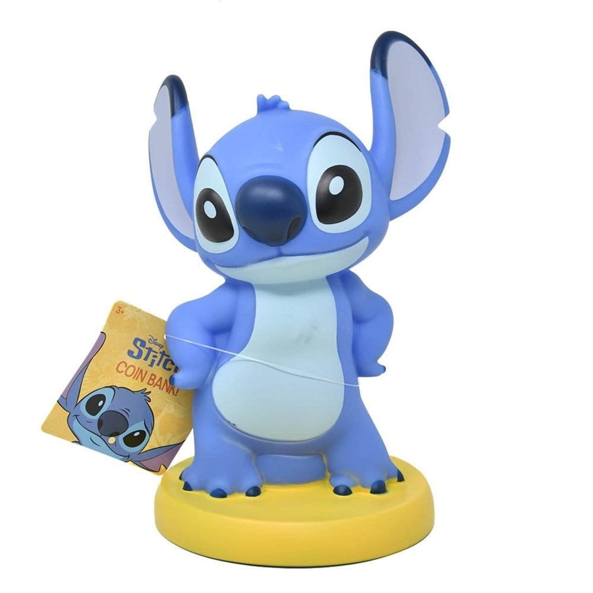 GROUPE RICOCHET Novelties Stitch Coin Bank, Disney, 1 Count 724328242811