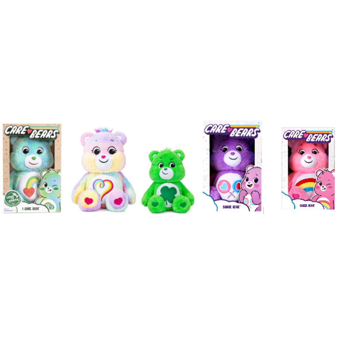 GROUPE RICOCHET Plushes Care Bears Plush, 14 Inches, Assortment, 1 Count