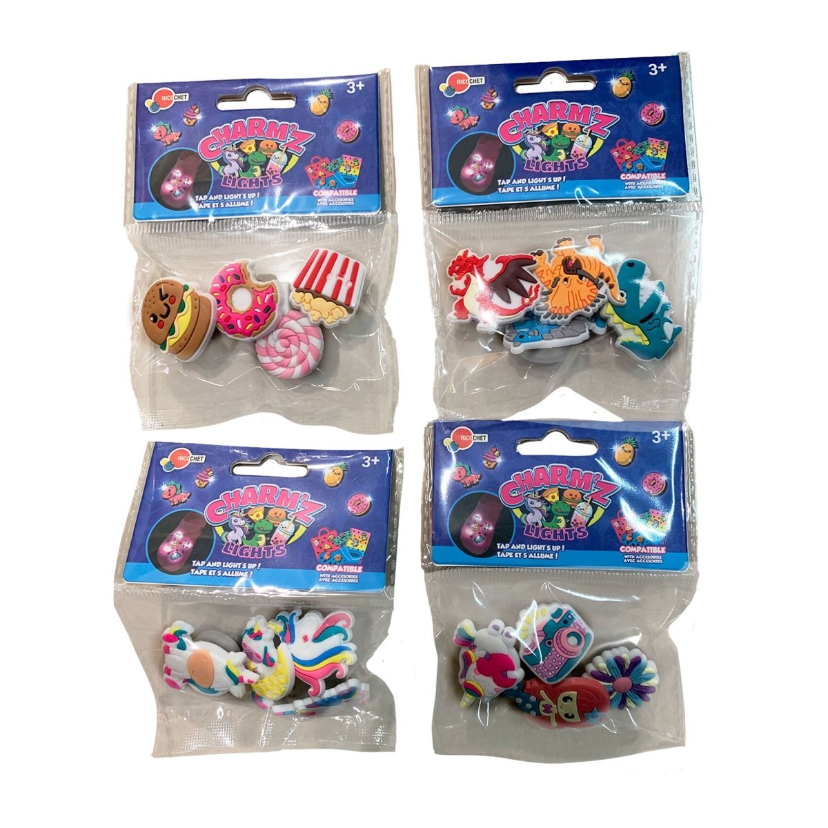 GROUPE RICOCHET Summer Charmz light up , Assortment, 1 Count 824464124108
