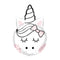 Guangzhou Mei Qi Ai Garment Co., Ltd. Balloons Kawaii Unicorn Supershape Foil Balloon, 20 Inches, 1 Count 810077659960
