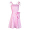 H M NOUVEAUTE LTEE Costume Accessories 80's Lady Sundress Costume for Adults, Pink Sundress