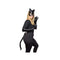 H M NOUVEAUTE LTEE Costume Accessories Leatherlike Cat Set for Adults, 1 Count