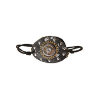 H M NOUVEAUTE LTEE Costume Accessories Leatherlike Chain Link Eyepatch 057543464509