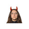 H M NOUVEAUTE LTEE Costume Accessories Leatherlike Devil Headband for Adults, 1 Count