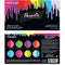 H M NOUVEAUTE LTEE Costume Accessories Mehron Paradise Makeup AQ Palette, 8 Neon UV Glow Colours, 1 Count 764294582962