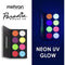 H M NOUVEAUTE LTEE Costume Accessories Mehron Paradise Makeup AQ Palette, 8 Neon UV Glow Colours, 1 Count 764294582962