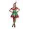 HALLOWEEN COSTUME CO. Christmas Sexy Elf Little Helper Costume for Adults, Green and Red Dress
