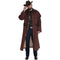 HALLOWEEN COSTUME CO. Costume Accessories Brown Modern Western Duster Coat for Plus Size Adults