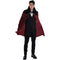 HALLOWEEN COSTUME CO. Costume Accessories Gothic Vampire Cloak for Adults, Black and Red Cloak