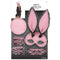 HALLOWEEN COSTUME CO. Costume Accessories Pink Lace Bunny Kit for Adults