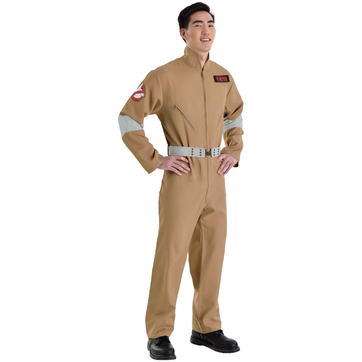 HALLOWEEN COSTUME CO. Costumes Ghostbusters Classic Costume for Adults, Beige Jumpsuit