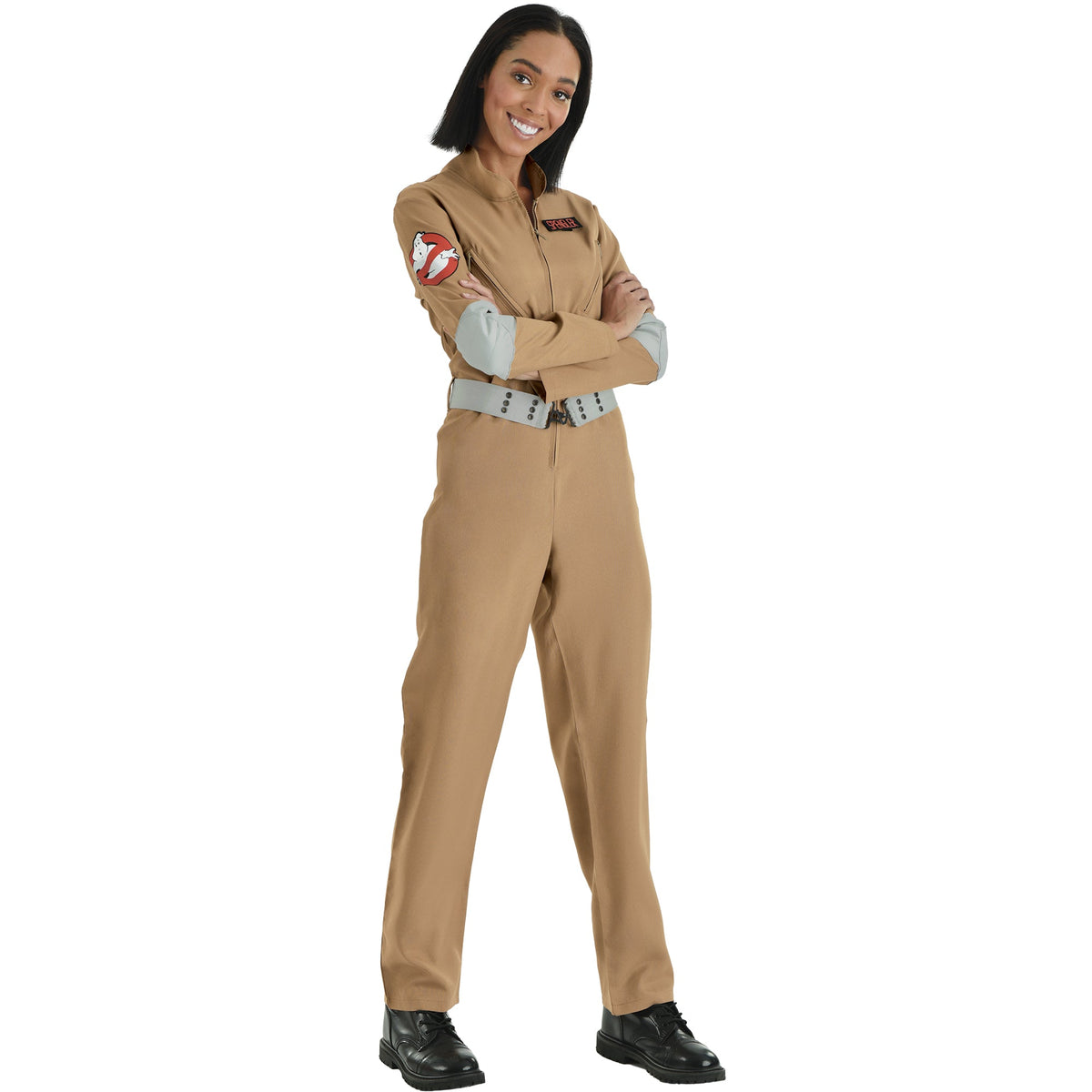 HALLOWEEN COSTUME CO. Costumes Ghostbusters Classic Costume for Adults, Jumpsuit and Belt
