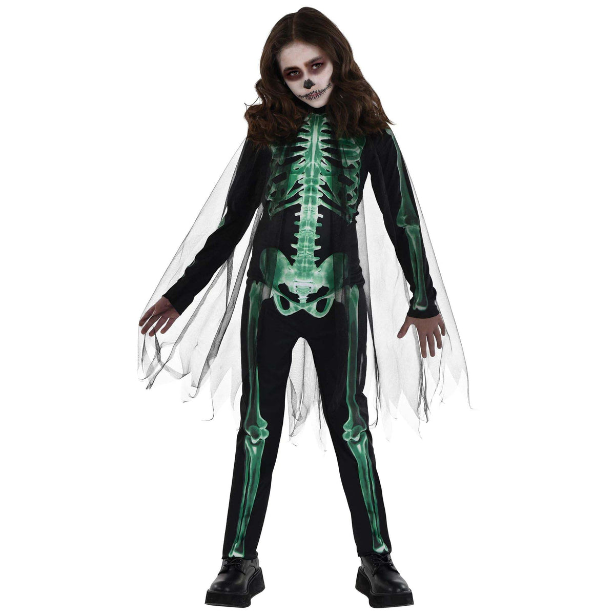 HALLOWEEN COSTUME CO. Costumes Glow in the Dark Reaper Costume for Kids