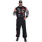 HALLOWEEN COSTUME CO. Costumes Racecar Driver Costume for Plus Size Adults, Jumpsuit and Hat