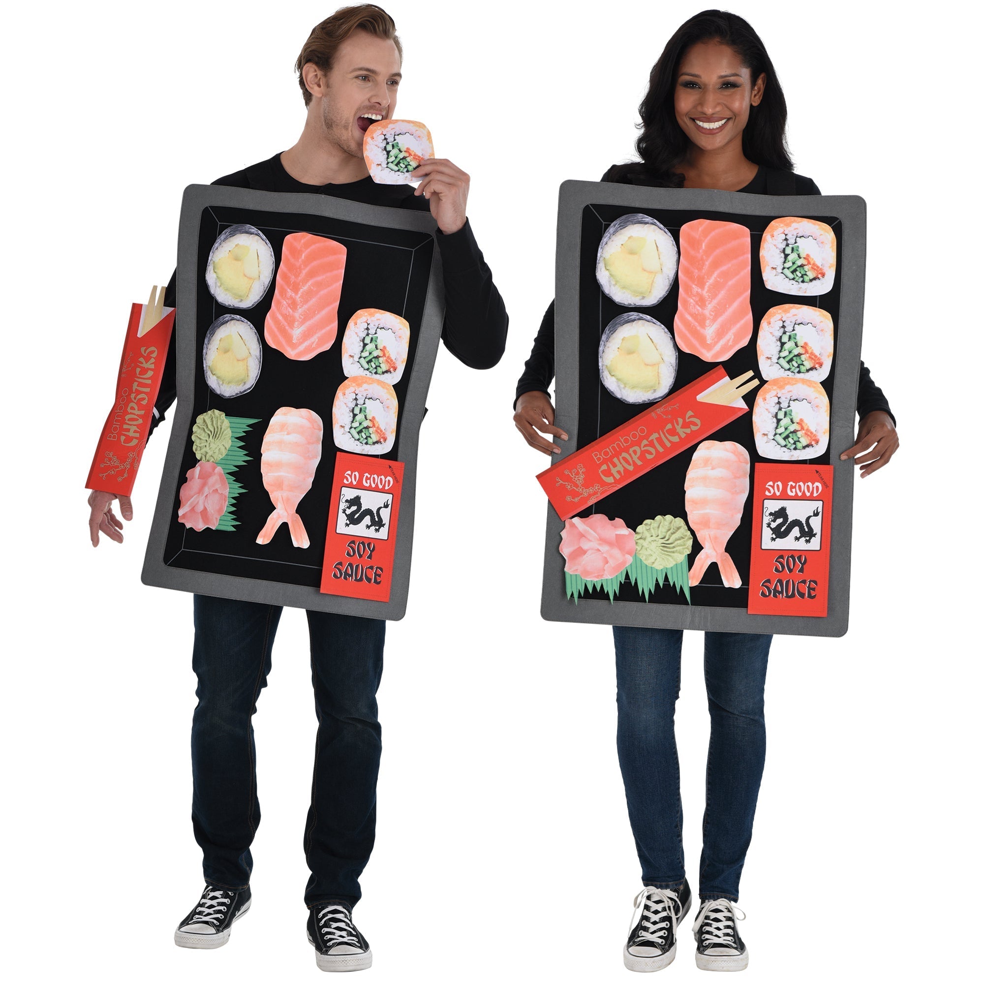 Sushi Interactive Costume for Adults, Tunic | Party Expert