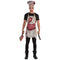 HALLOWEEN COSTUME CO. Costumes Zombie Cook Kit for Adults, Hat and Apron